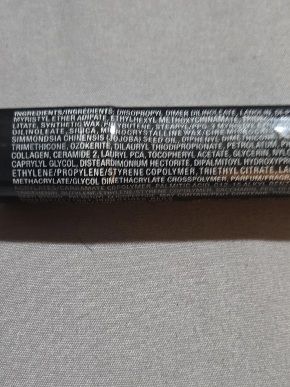 Avon Lipstick Tube - Black and White Labeling
